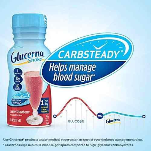 Glucerna Shake Creamy Strawberry 24 Pack