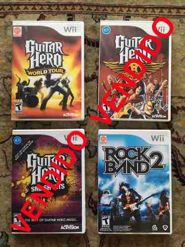 Guitar Hero (world Tour) // Rockband 2 // Wii