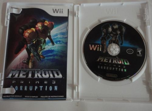 Juego Para Wii Metroid Prime 3 Corruption Jcd 10