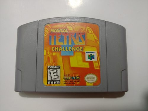 Magical Tetris Challenge Juego De Nintendo 64 N64