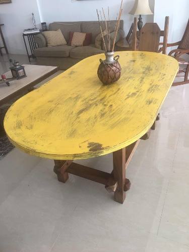 Mesa De Madera Rustica