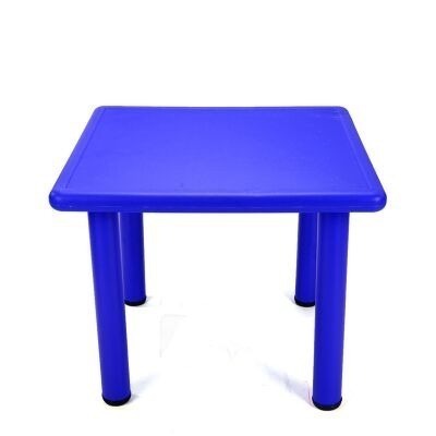 Mesa Para Niños De Plástico Azul Desarmable L E