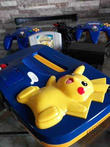 Nintendo 64 Version Pikachu Ful Equipo,