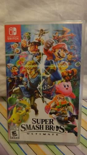 Nintendo Swicth Super Smash Bros Ultimate Nuevo Y Sellado