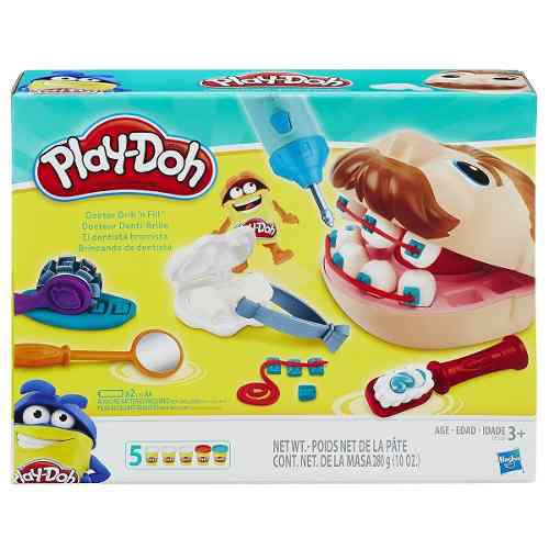 Play Doh Plastilina Set Dentista Retro