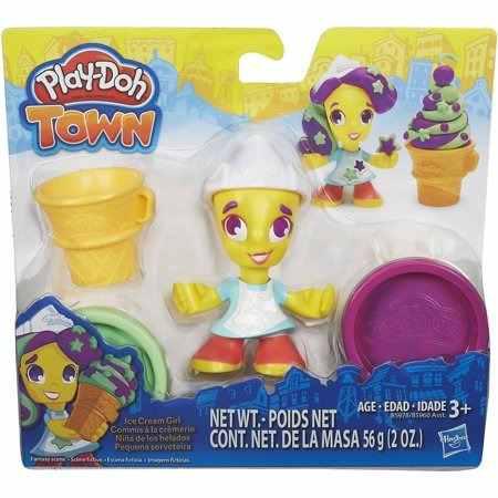 Play Doh Plastilina Set Niña De Los Helados