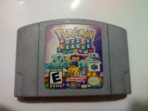 Pokémon Puzzle League Juego De Nintendo 64 N64