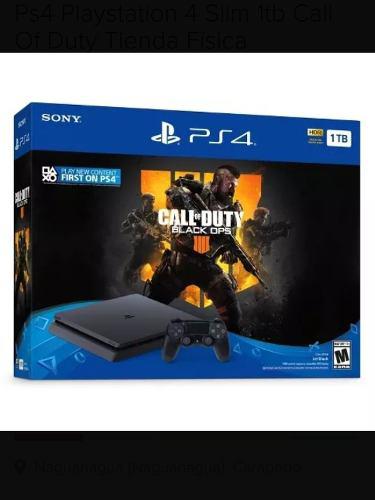 Ps4 Playstation 4 Slim 1tb Call Of Duty