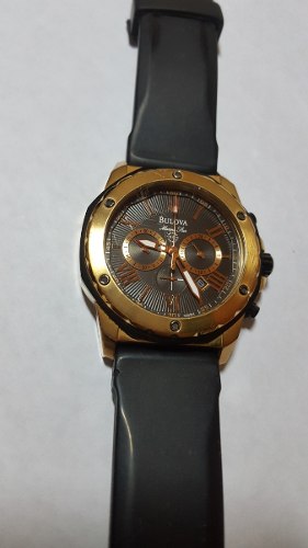Reloj Bulova Marine Star Cronografo Gold