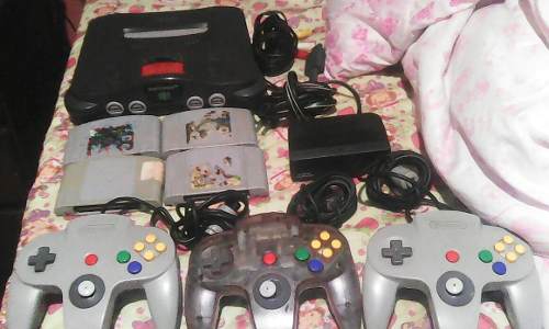 Vendo O Cambio Nintendo 64 Con 3 Controles + 4 Juegos