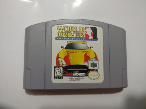 World Driver Championship Juego De Nintendo 64 N64