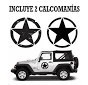 Calcomanías Stickers Estrella Jeep, Jeep Star