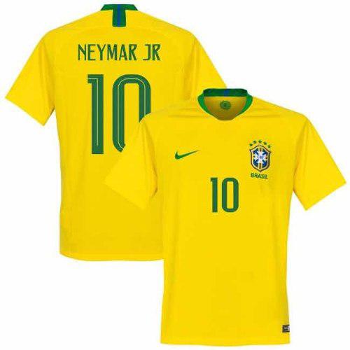 Camiseta Oficial 18/19 Brasil Local De Neymar Jr Tallas: S