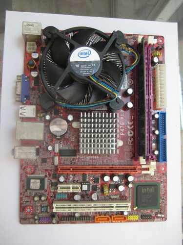 Combo Tarjeta + Procesador + Ram. Socket 775 - Ddr2