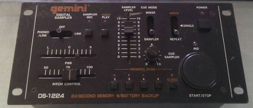 Gemini Digital Sampler Memory Bank