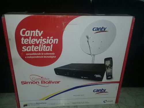 Kit De Antena Satelital Cantv Nueva Con Todo Sus Accesorios