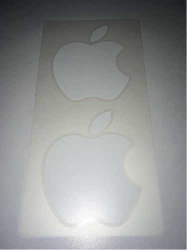 Sticker Calcomanía Apple Original bs