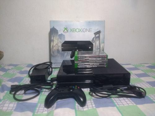 Xbox One Poco Uso Con 5 Juegos