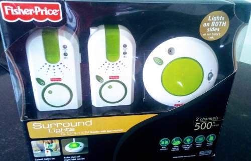 Monitor De Sonido Y Luces Envolventes Fisher-price Con Recep