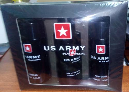Perfume Original Us Army Set 3 Piiezas