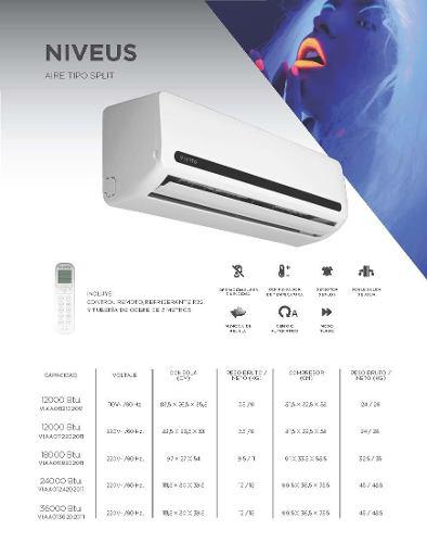 Aire Acondicionado Split 24000 Btu 220v Viotto