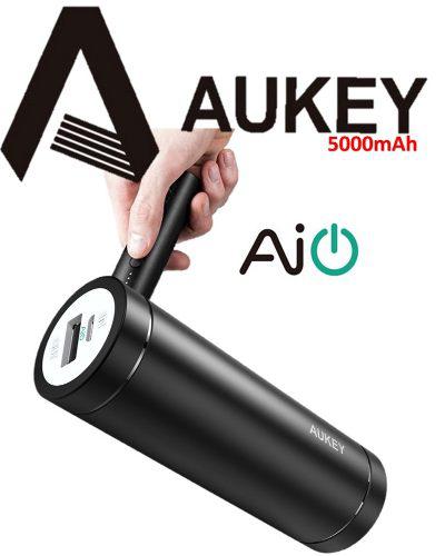 Cargador Portatil Aukey Power Bank 5000 Mah Inteligente