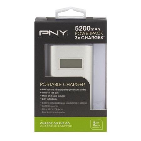 Cargador Portatil Pny 5200 Mah Telf Samsung Iphone Huawei