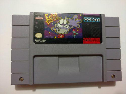 Eek! The Cat Juego De Super Nintendo Snes