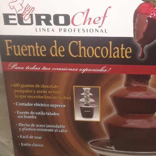 Fuente De Chocolate Eurochef 3 Niveles
