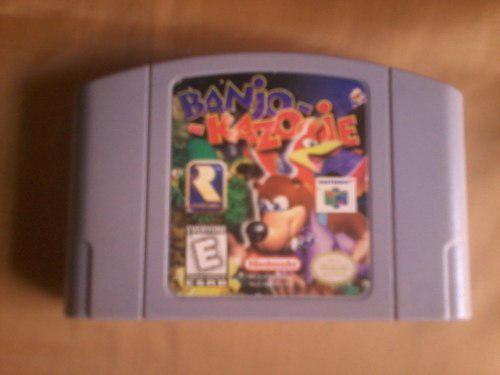 Juego De Nintendo 64 Banjo- Kazooie