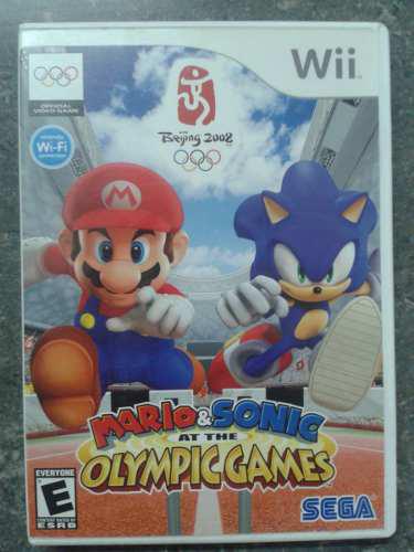 Juego Wii Mario & Sonic At The Olimpic Games Original