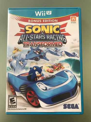 Juego Wii U Sonic All Star Racing Original