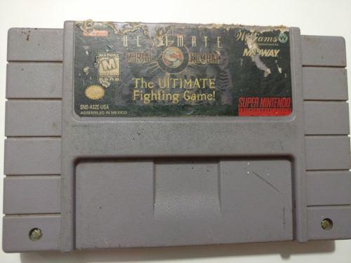 Mk Ultimate Juego De Super Nintendo Snes