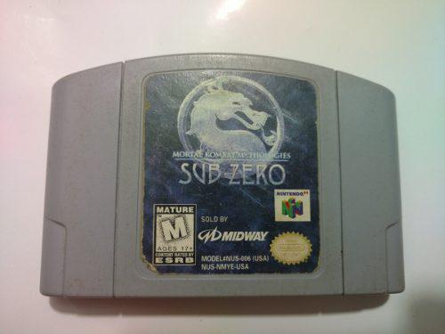 Mortal Kombat: Sub-zero Juego De Nintendo 64 N64