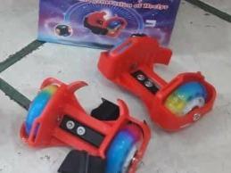 Patines Ajustables De Dos Ruedas Con Luz Led,