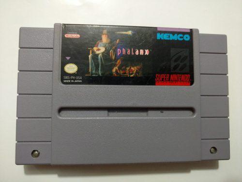 Phalanx Juego De Super Nintendo Snes