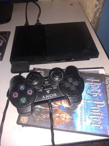 Playstation 2 + Dos Controles + Dos Memory Card