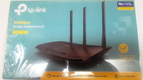 Router Inalambrico Tp-link 450mbps 3 Antenas Wifi Tl-wr940 N