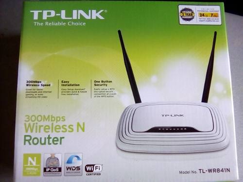 Router Inalámbrico N 300mbps 2 Antenas Tp-link