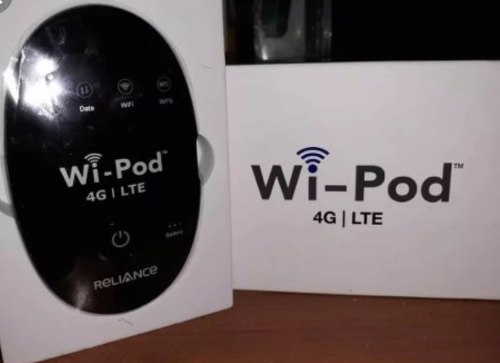 Router Wi Pod Portatil Reliance 4g/lte