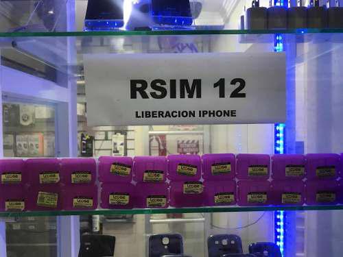Rsim 12 Turbo Sim Liberación Desbloqueo Iphone