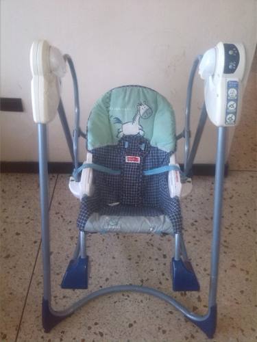 Silla Mecedora Columpio Marca Fisher Price 3 En 1