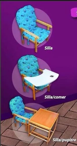 Silla Para Comer 4 En 1