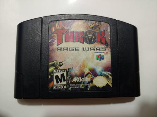 Turok Rage Wars Juego De Nintendo 64 N64
