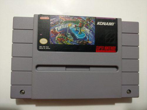 Turtles Iv Juego De Super Nintendo Snes