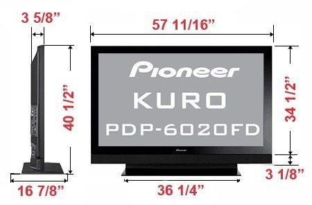 Tv Plasma Pioneer Para Respuesto Pdp-6020fd