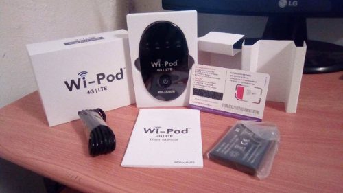 Wifi Portatil - Wi Pod 4g Lte + Linea + 1gb