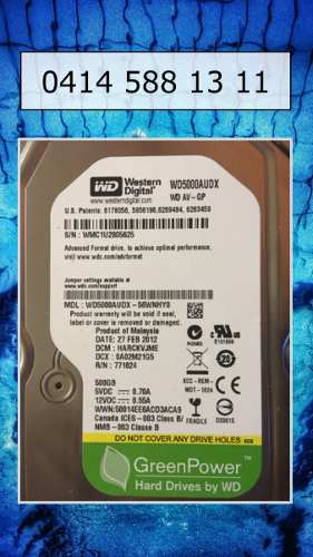 Disco Duro 500 Gb Para Pc,, Sata  Rpm Bs.