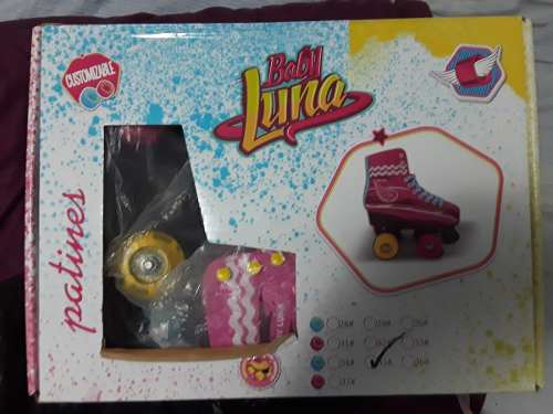 Patines 4 Ruedas Soy Luna Ruedas Led De Silicon