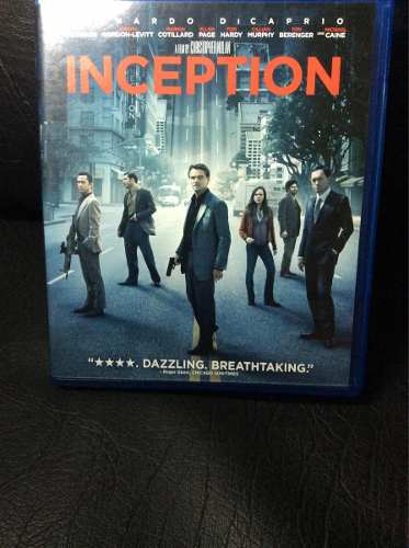 Película Inception Leonardo Dicaprio Blu-ray Original